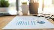 © MAGNIFIER - Business performance background with a rising stock chart, economic data, and financial trends, clean and professional, [stock chart, business], [business performance]