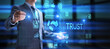 © WrightStudio - Trust customer loyalty relationship business concept on virtual screen.