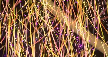 Poster - Particle or space traveling.Particle or space traveling.
