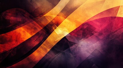 Poster - Creative background with a blend of artistic shapes and vibrant gradients.