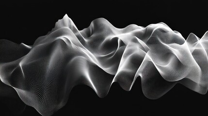 Poster - Digital connectivity mesh with flowing lines and dynamic motion for impactful visuals.