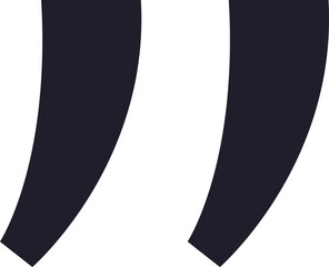 Poster - Quotation marks symbolize reported speech, indicating a verbatim quote or a specific phrase, adding depth and clarity to written communication