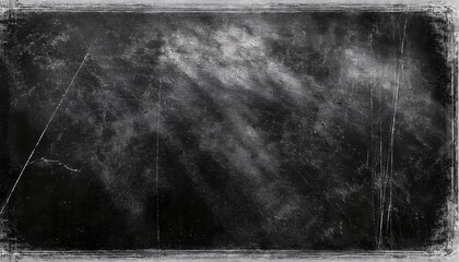 Aufkleber - Textured Black and White Grunge Background with Vintage Scratches, Distressed Patterns, and Subtle Noise for Design Projects, Abstract Art, or Creative Text Overlays in Retro Aesthetic Themes