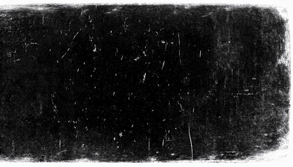 Aufkleber - Abstract High Contrast Black Texture with Scratches and Grainy Details, Ideal for Grunge Backgrounds, Artistic Overlays, Vintage Effects, or Design Projects Requiring a Distressed Aesthetic