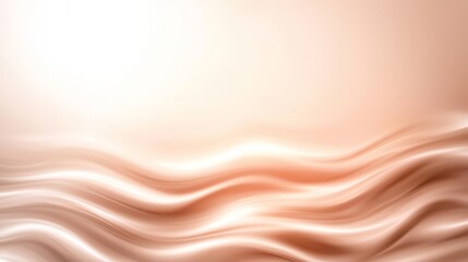 Poster - Abstract Soft Wave Textures Flowing in Warm Tones for Creative Backgrounds and Designs