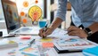 © Amazing AI imge - This concept promotes idea monetization, collaboration, and innovation across diverse industries.