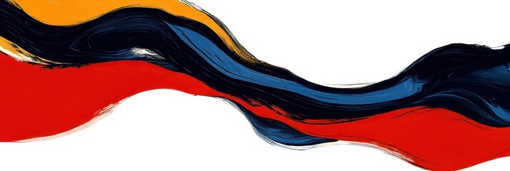 Wall Mural - Abstract colorful wave patterns on a textured background.