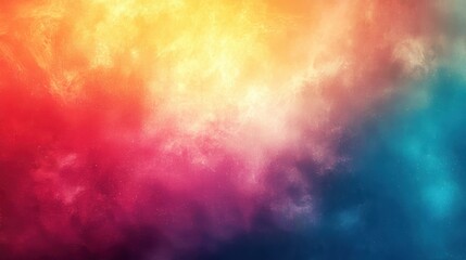 Wall Mural - Vibrant abstract color explosion, ideal for backgrounds and graphic design projects.