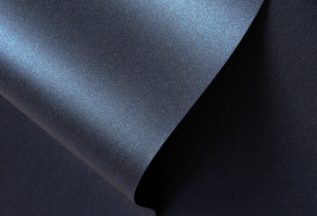 Poster - Luxurious blue paper background with a midnight blue gradient and glossy sheen. Smooth and