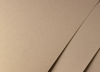 Leinwandbilder - Premium beige paper background with a soft monochrome texture in warm champagne tones. Elegant and
