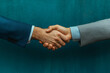 © Bohdan - Professionals engaging in a handshake for a deal