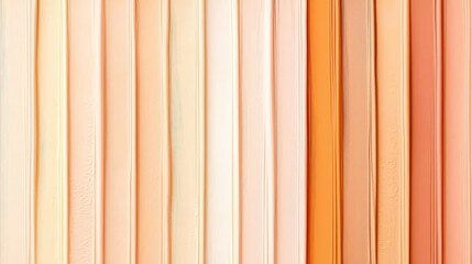 Poster - A collection of soft, warm pastel lines in various shades, creating a harmonious and soothing visual texture perfect for design projects.