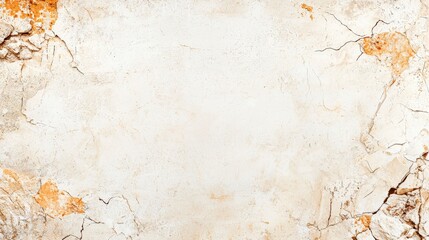Poster - A textured background featuring distressed plaster with cracks and faded colors, ideal for use in design projects or artistic endeavors.