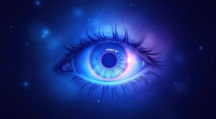 Wall Mural - Journey into the divine: Embracing the mysteries of the inner eye through meditation and spiritual awakening