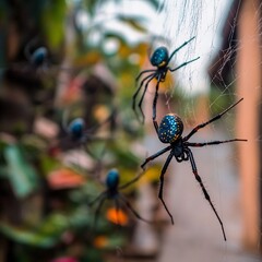 spider on a web