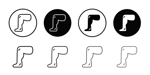 Poster - Legs icon web design in vector