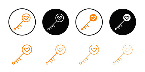 Poster - Magic Key icon web design in vector