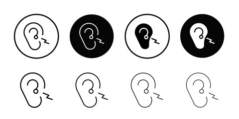 Poster - Otitis icon web design in vector
