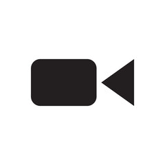 Poster - Camera recorder flat icon vector design, camera video vector design illustration isolated on white background. 