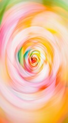 Poster - Bright colors blending and swirling together, creating a vibrant and dynamic abstract composition. Perfect for backgrounds and design elements, offering energy and visual interest