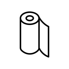 Poster - Construction film roll icon Outline vector for web ui