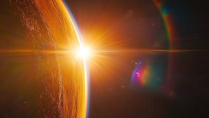 Wall Mural - solar flare