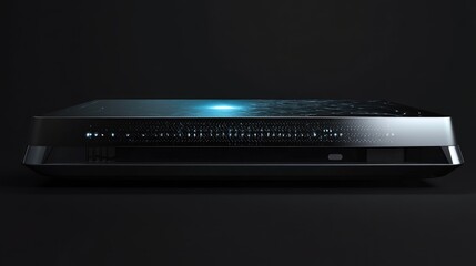 Poster - Sleek Modern Computer Device with Futuristic Design and Technology
