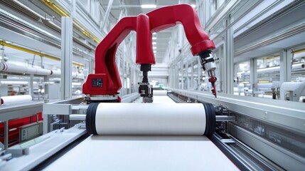Poster - Advanced Industrial Robotics in Modern Automated Manufacturing Facility