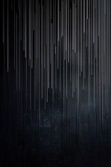 Poster - Abstract art showcasing vertical lines in contrasting shades against a dark background