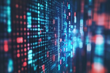 Poster - Dynamic abstract representation of data streams and digital connections