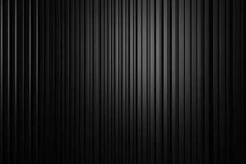 Poster - Textured black vertical lines creating a modern and sleek background for design projects