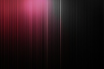 Poster - Vibrant abstract texture with vertical lines and soft pink hue in dark surroundings