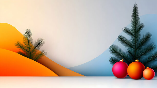 festive wallpaper featuring a Happy New Year 2025 design