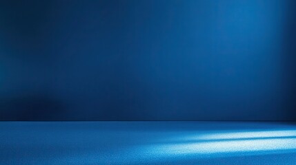 Poster - Blue Abstract Background with Subtle Light Reflection and Texture