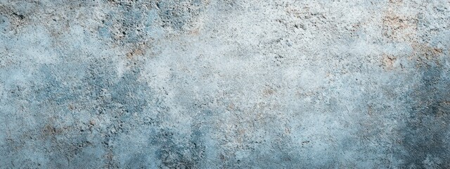 Poster - A textured surface with a blend of blue and gray tones, resembling abstract art.