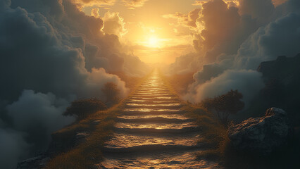 stairway to heaven revelation and night will be no more they will need no light of lamp or sun for t