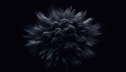 Poster - A solid black background with no visible texture or pattern, creating a deep, dark, and uniform backdrop.
