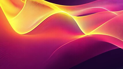 Poster - Abstract digital connectivity background featuring smooth, flowing lines for modern visuals.