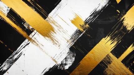 Poster - Dynamic abstract art composition studio digital artwork modern aesthetic close-up bold contrast and movement
