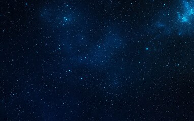 Wall Mural - Awe-Inspiring Starry Night Sky: A Cosmic Journey