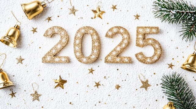 Future horizon: 2025 year, new possibilities and challenges, the mid decade with anticipation for advancements, growth, and the unfolding of global and personal aspirations