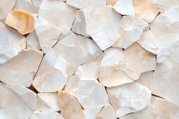 Poster - Abstract mosaic patterns in mocha mousse creative artistry digital artwork contemporary environment aesthetic viewpoint