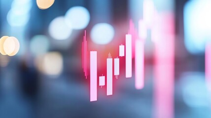 Aufkleber - Digital Currency Dynamics Cryptocurrency Trading with Blockchain Symbols in a Modern South Korean Bank