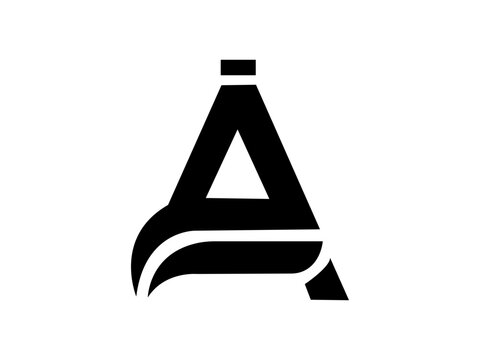 Modern A Logo Design Art