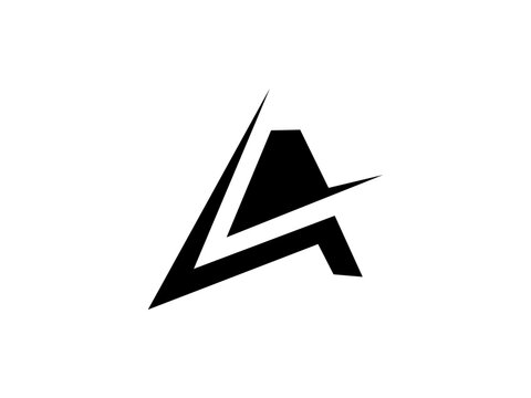 Modern A Logo Design Art