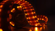 © Kanomaoi - Glowing Film Strip in a Dark Background
