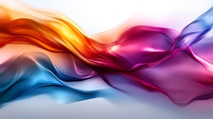 Wall Mural - Abstract Colorful Swirls: A Symphony of Hues