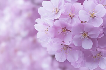 Bee collect pollen from pink flower (Cosmos bipinnatus). Close-up. Side view. Beautiful simple AI generated image