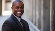 © Milla - Friendly african american business man smiling, portrait