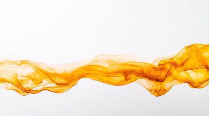 Fototapete - Realistic flame flickers with vibrant orange and yellow hues, set against a transparent background that offers ample space for creative applications